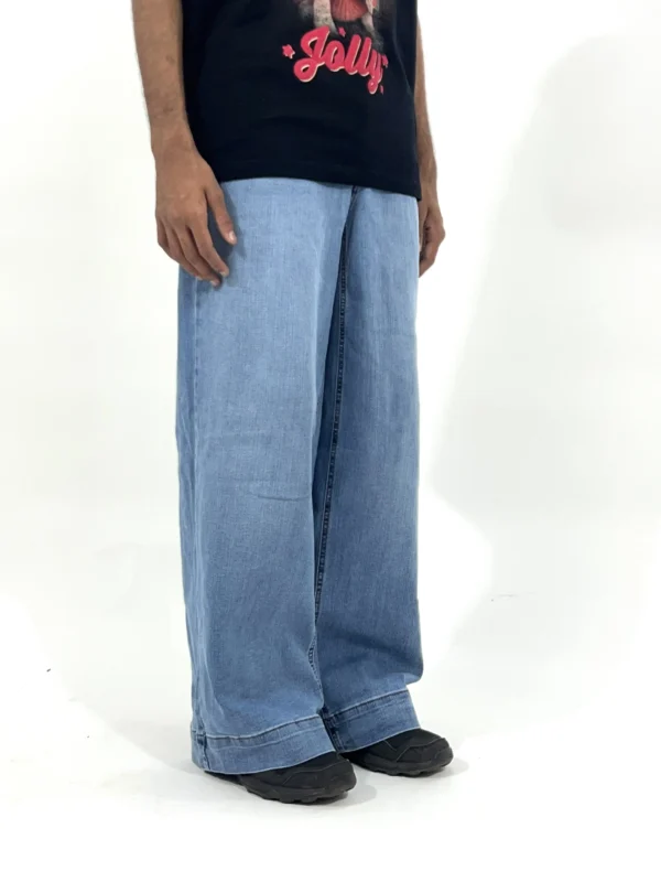 pant-9 ICE BLUE WIDE DENIM